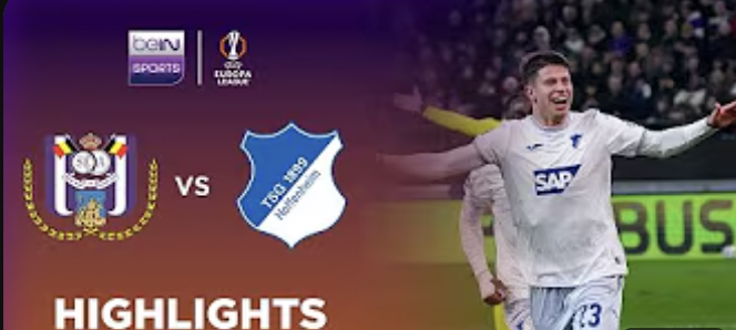 Anderlecht 3-4 Hoffenheim | Europa League 24/25 Match Highlights